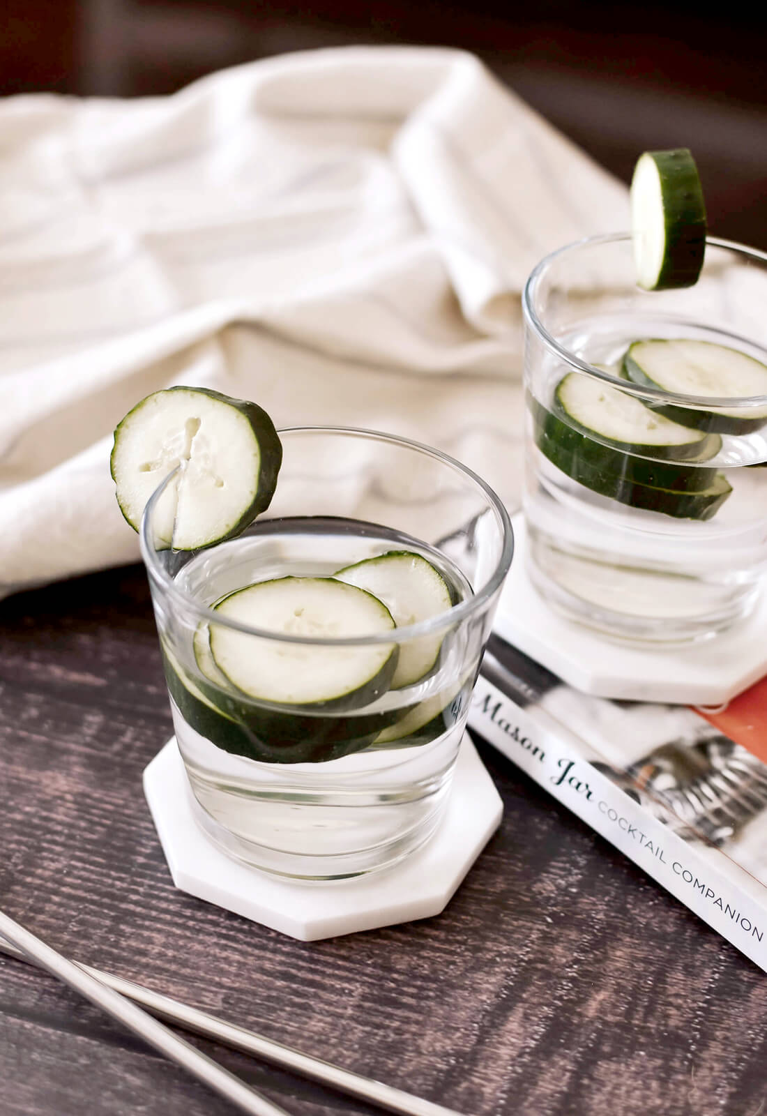 Causebox + Zeal Living Marble Geo Coaster Set