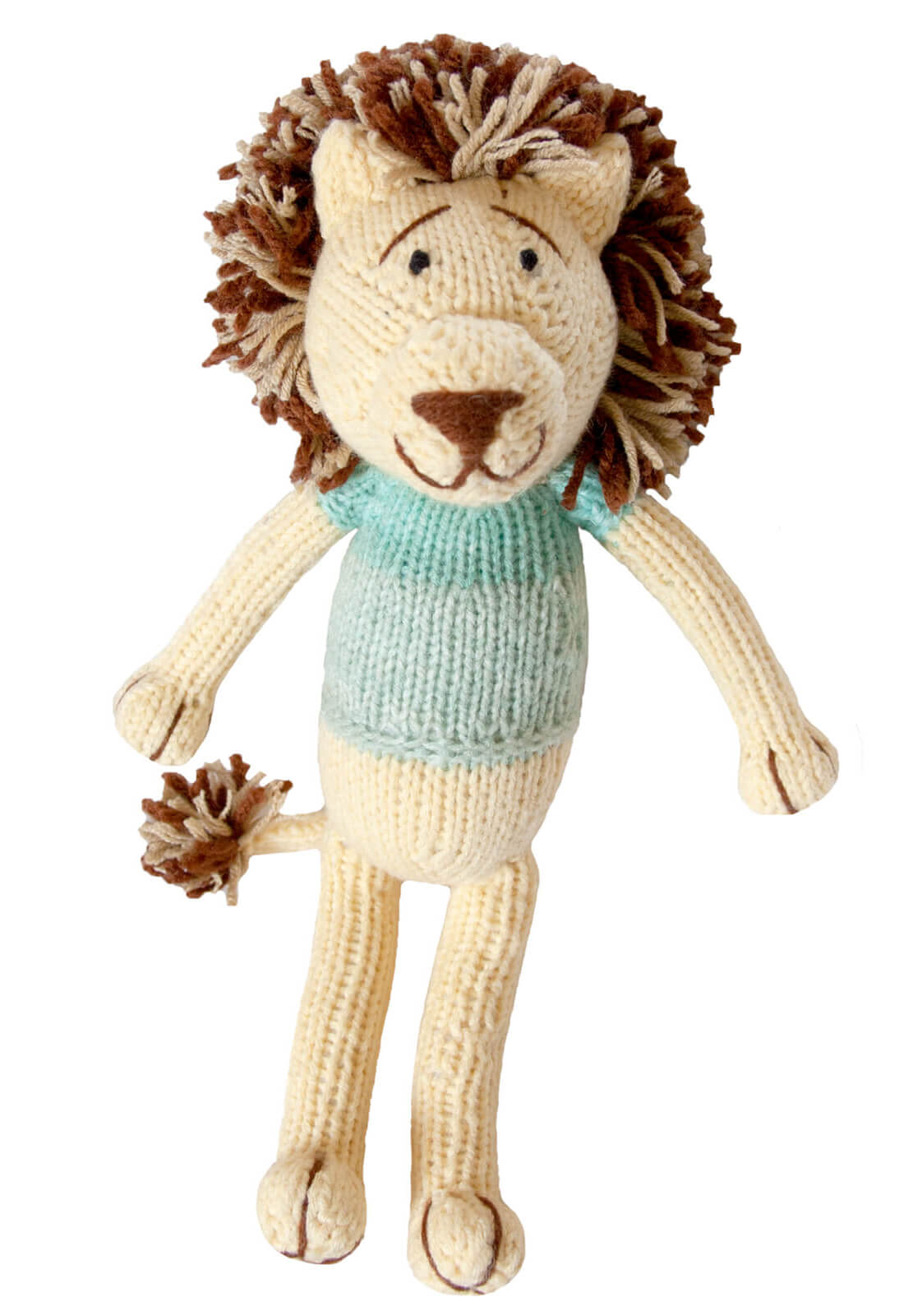 Knitted Lion Heirloom Toy - Shumba