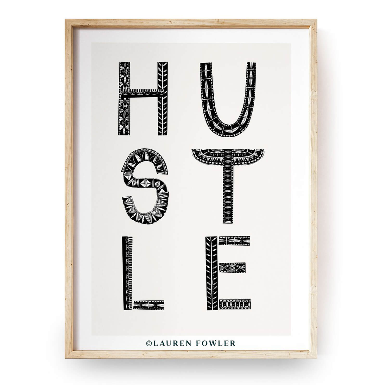 Fine Art Print - Hustle - 11x14