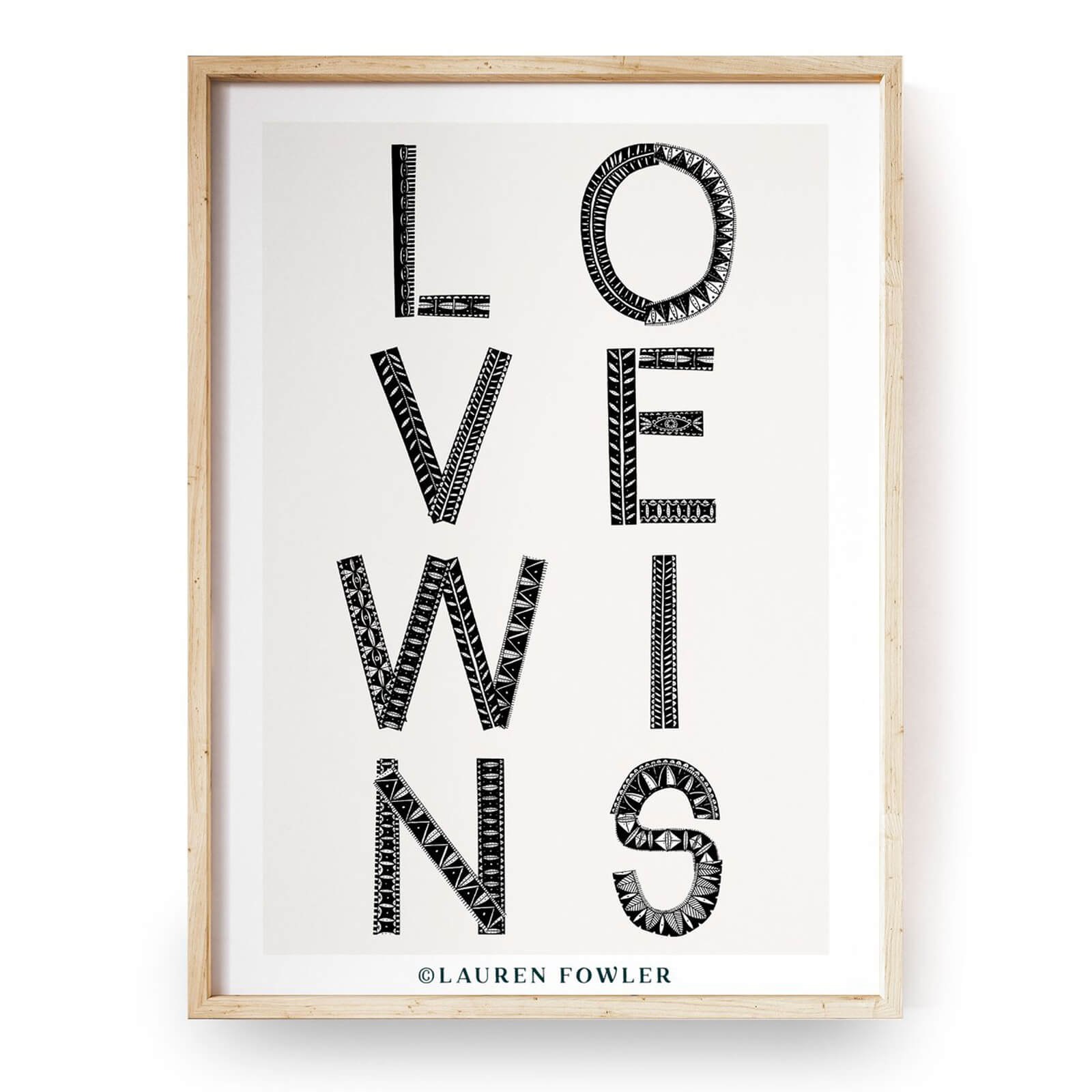 Fine Art Print - Love Wins - 11x14