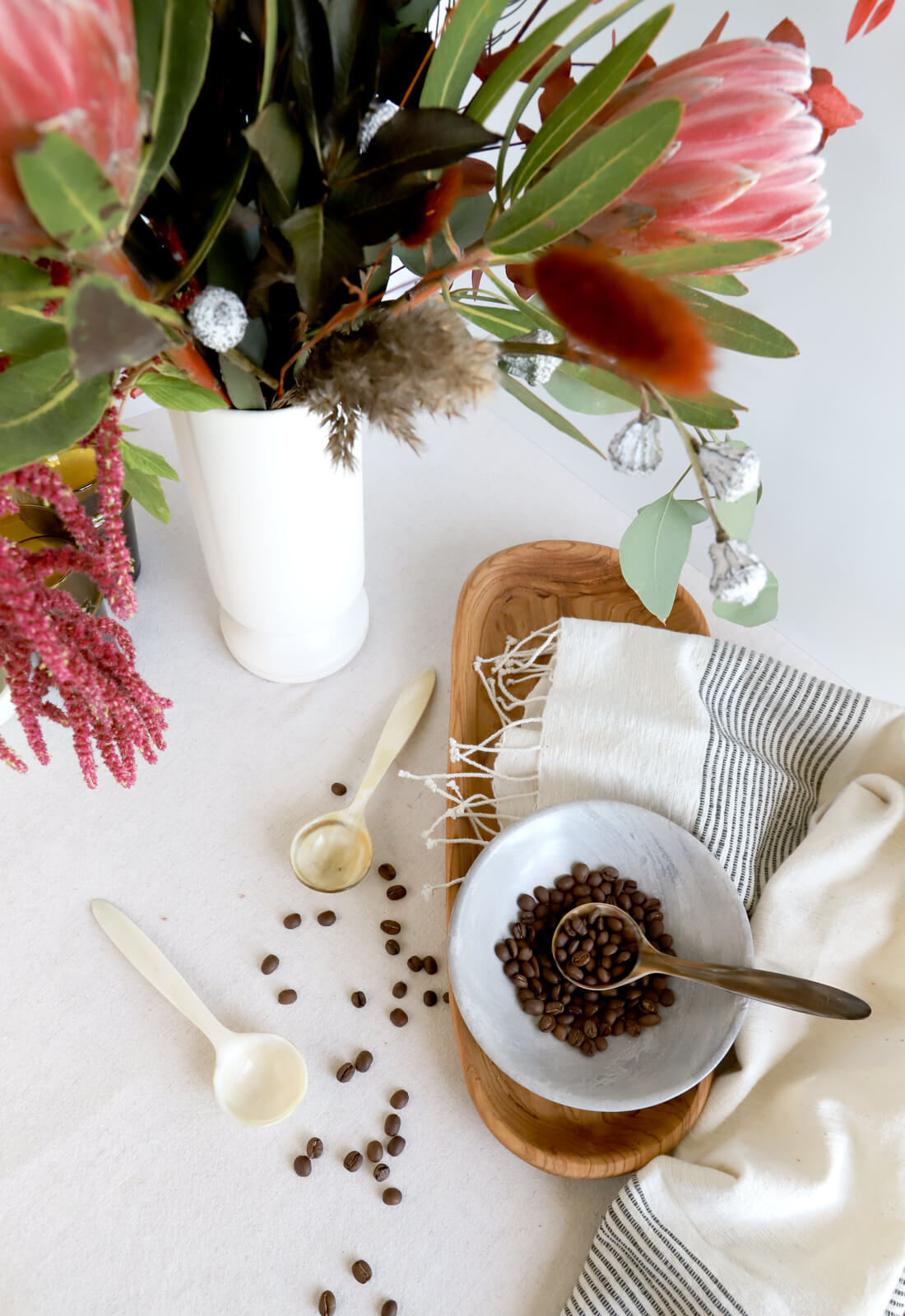 Ankole Cowhorn Coffee Scoop