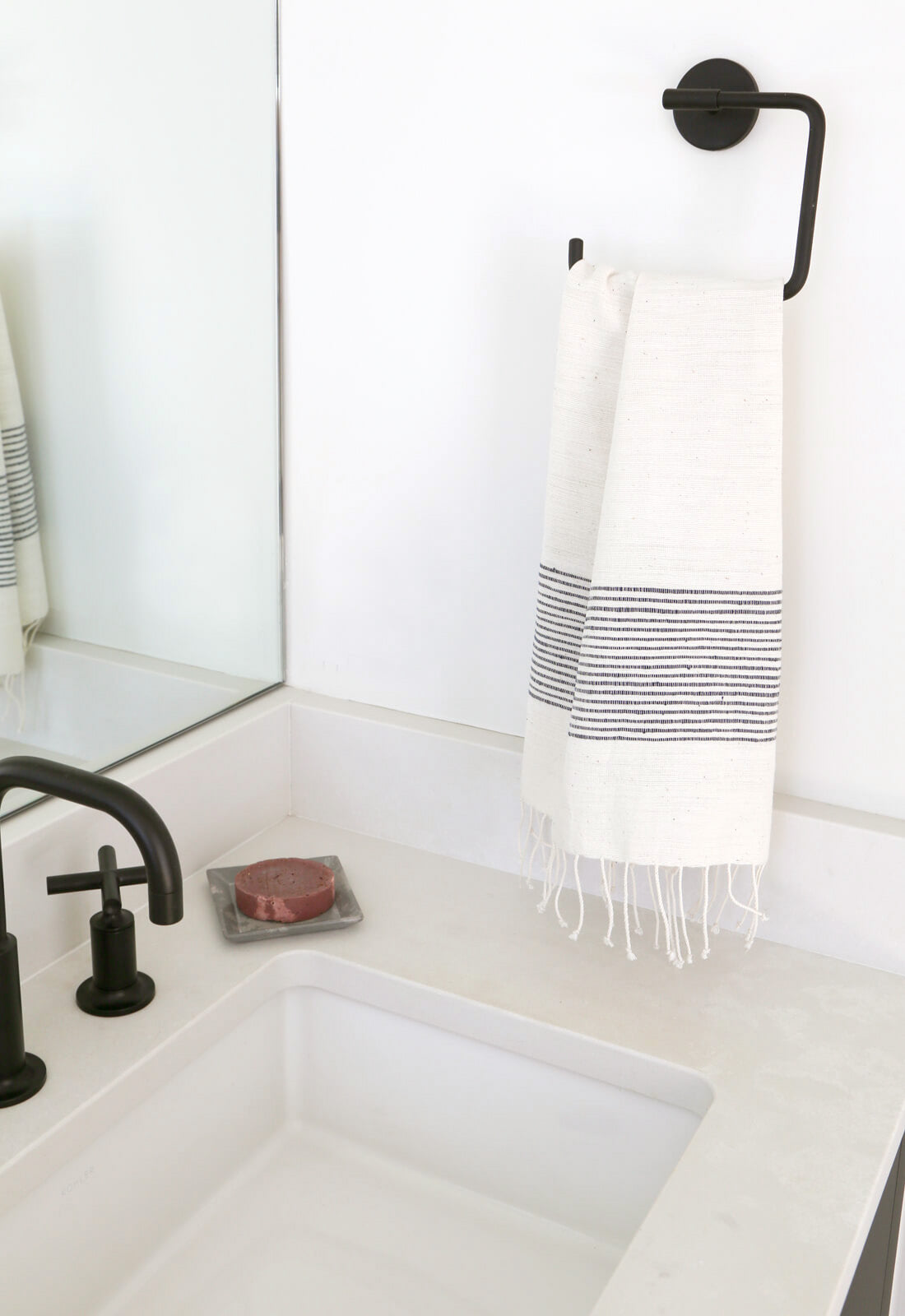 Hand Towel For Bathroom, Hand-Loomed