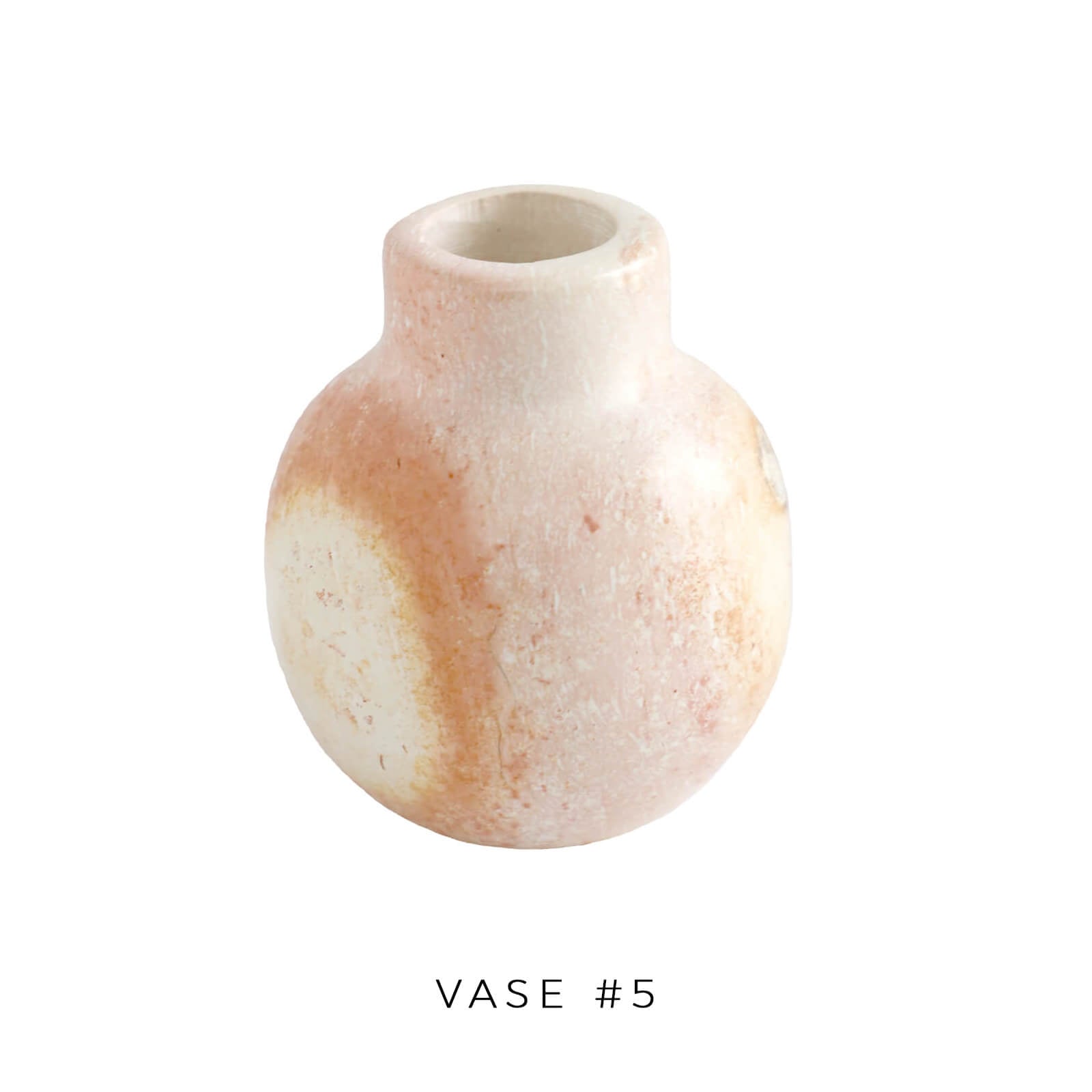 Extra Small Soapstone Bud Vase