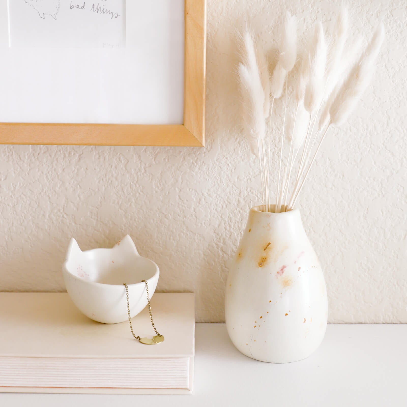 Small Soapstone Cat Ears Bowl