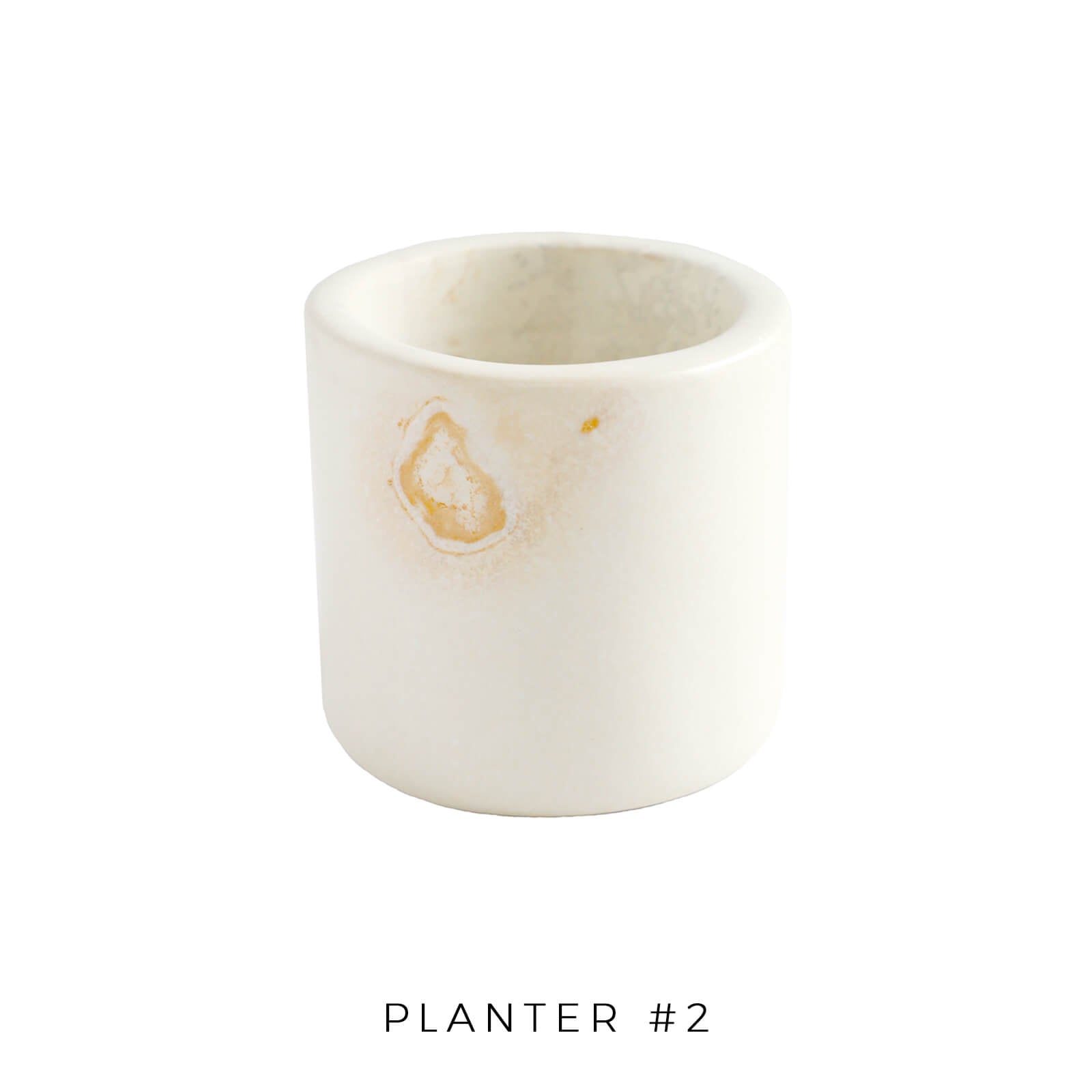 Soapstone Cylinder Planter - Small