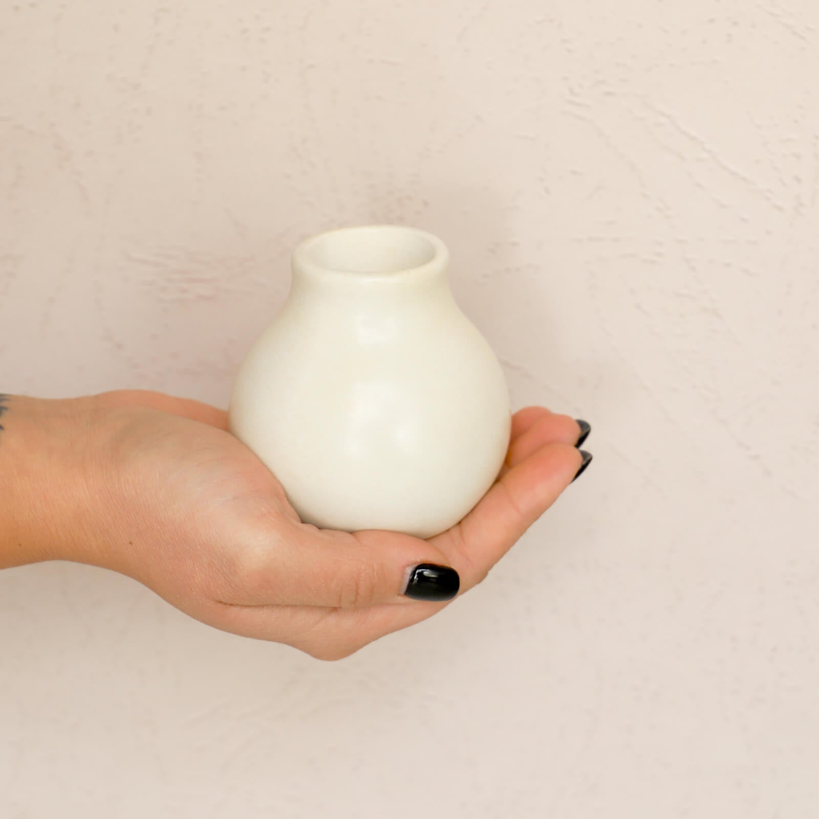 Extra Small Soapstone Bud Vase