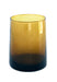 Vintage style brown 6 ounce drinking glasses